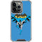 DC Comics Batman Vintage Action Pose iPhone 14 Pro Clear Case
